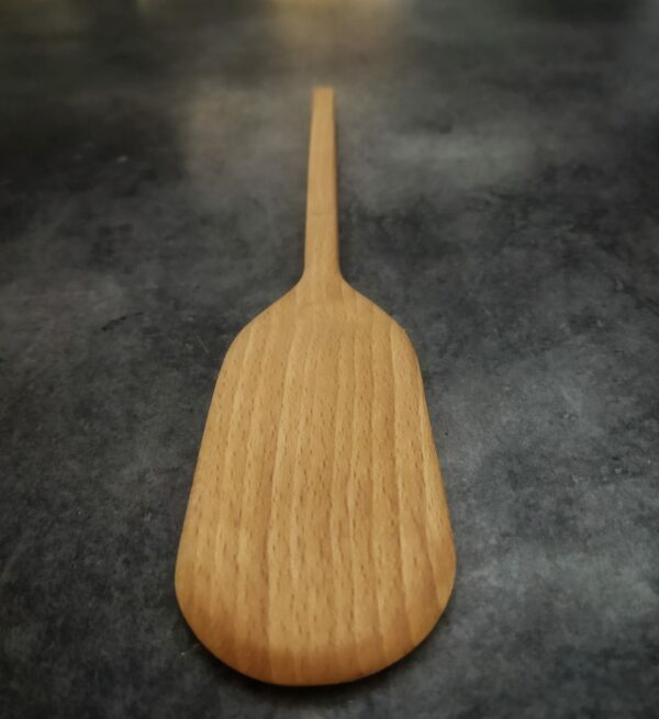 Spatule bois droite, de fabrication française, en hêtre de Bourgogne.