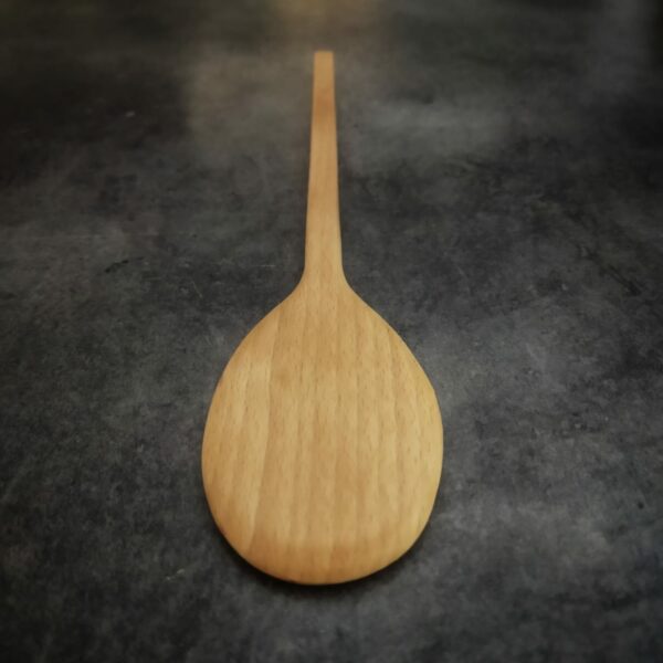 Spatule bois droite, de fabrication française, en hêtre de Bourgogne.