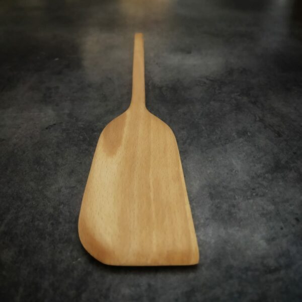 Spatule bois droite, de fabrication française, en hêtre de Bourgogne.