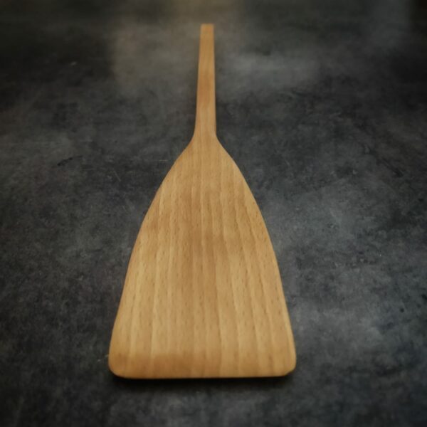 Spatule bois droite, de fabrication française, en hêtre de Bourgogne.