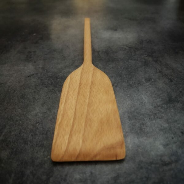 Spatule bois droite, de fabrication française, en hêtre de Bourgogne.