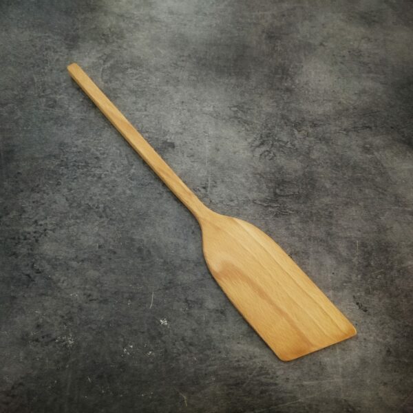 Spatule bois droite, de fabrication française, en hêtre de Bourgogne.