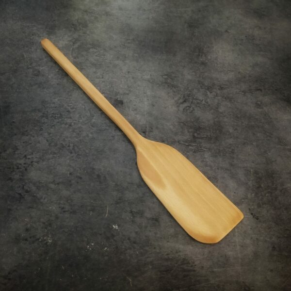 Spatule bois droite, de fabrication française, en hêtre de Bourgogne.